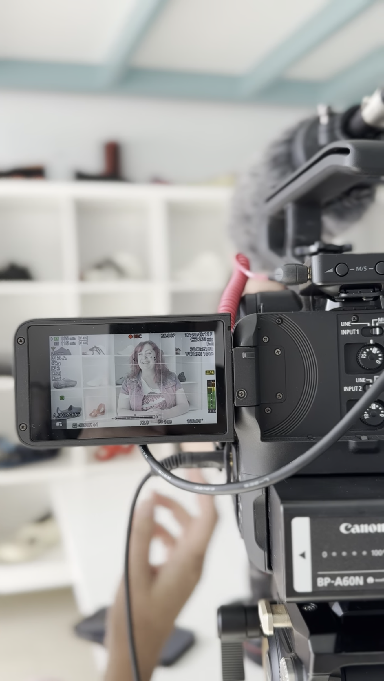 Behind the scenes